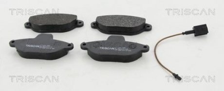 Тормозные колодки для дисковых тормозов TRISCAN 811 015 051 (фото 1)
