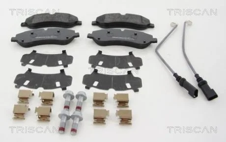 Тормозные колодки для дисковых тормозов TRISCAN 811 016 031