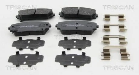 Тормозные колодки для дисковых тормозов TRISCAN 811 018 029