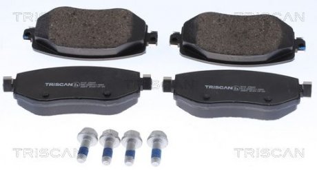 Тормозные колодки для дисковых тормозов TRISCAN 811 025 049 (фото 1)