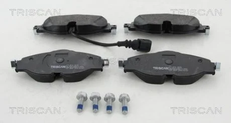 Тормозные колодки для дисковых тормозов TRISCAN 811 029 170