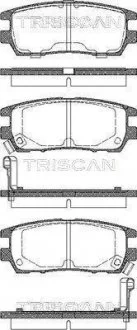 Колодки гальмівні задні TRISCAN 811042003