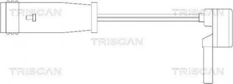 Датчик зносу гальмівних колодок TRISCAN 811 523 005