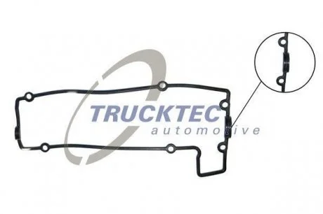 Прокладка клап. крышки (без регулятора), OM601 2.3D TRUCKTEC 02.10.011