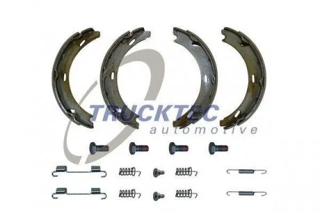 Колодки тормозные барабанные TRUCKTEC 02.35.006