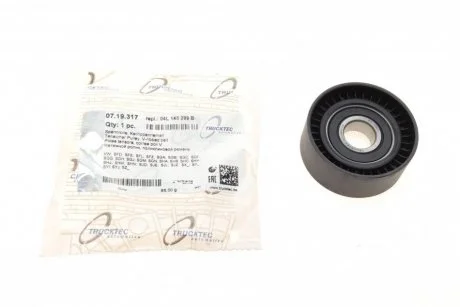 Натяжний ролик для поліклінового ременя. TRUCKTEC 07.19.317