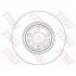 Диск тормозной FIAT, OPEL SIGNUM, SAAB, задн. TRW DF4266 (фото 2)