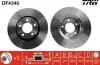 Диск тормозной (1 шт.).) CHRYSLER/DODGE Voyager/Caravan "F D=302mm "00-08 DF4346
