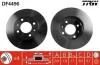 Диск тормозной (1 шт.).) HYUNDAI Accent "F D=241mm "00-06 DF4496