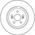 Диск тормозной RENAULT Megane II/Clio &quot;F &quot;04&gt;&gt; TRW DF6117S (фото 2)