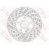 Диск тормозной MERCEDES A(W176)/ B(W246) "F D=295mm "12>> DF6262S