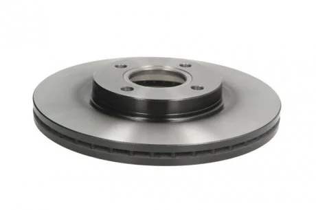 Диск тормозной (1 шт.).) FORD B-Max/Fiesta/Transit "F D=278mm "12>> TRW DF6509