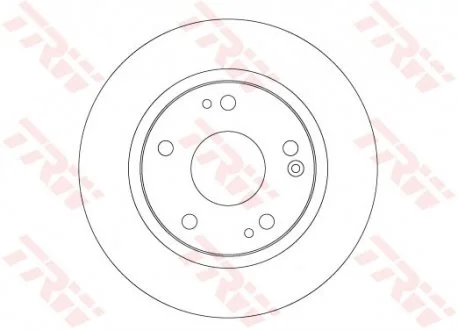 TARCZA HAMULC. HONDA CIVIC X 17- TY? TRW DF6704