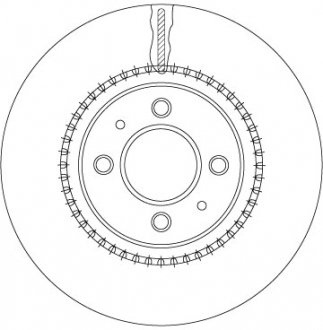 Гальмівний диск TRW DF6904