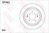 Диск тормозной (1 шт.).) HYUNDAI/KIA Grandeur/Optima/Soul "R D=284mm "11>> DF7953