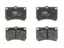 Колодка торм. диск. MAZDA 323 C IV (BG), 323 C V (BA), 323 F IV (BG) передн. (пр-во TRW) GDB1024