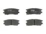 Колодки гальмівні дискові задні, MITSUBISHI Pajero/Sigma, 1.8-3.5, 89- GDB1127