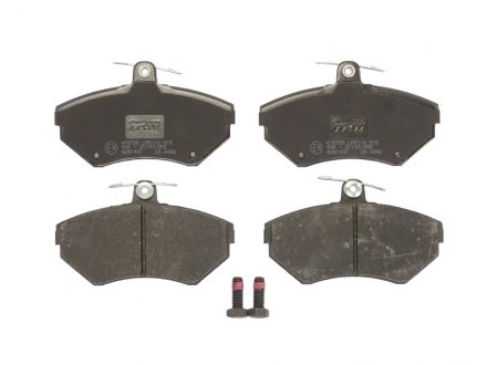 Колодки тормозные дисковые передние, SEAT/VW, 1.4-2.0, 93-04 TRW GDB1437 (фото 1)