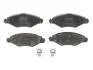 Колодка торм. диск. PEUGEOT 206 передн. (пр-во TRW) GDB1500