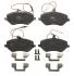 Колодки гальмівні дискові, CITROEN C5/C6, PEUGEOT 407-607, 2.0-3.0, 00- GDB1595