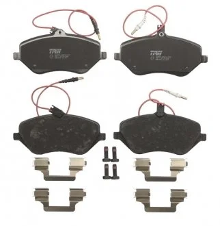 Колодки гальмівні дискові, CITROEN C5/C6, PEUGEOT 407-607, 2.0-3.0, 00- TRW GDB1595