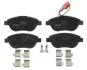 Колодки тормозные дисковые передние Doblo cargo(223), Doblo(263) (07-), Punto (12-), Fiorino (09-) (GDB1655) TRW