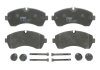 Колодки гальмівні передні MB Sprinter (06-)/ VW Crafter (06-) (GDB1696) TRW