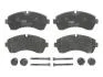Колодки гальмівні передні MB Sprinter (06-)/ VW Crafter (06-) (GDB1696) TRW