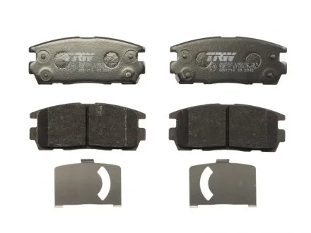 Колодки гальмівні дискові задні, CHEVROLET Captiva, OPEL Antara, 2.0-3.2, Z 20 DMH, 06- TRW GDB1716