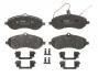 Тормозные колодки дисковые CITROEN/PEUGEOT/FIAT Jumpy/Scudo/Expert "1,6 "-ABS "07>> GDB1718