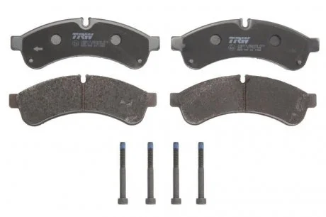 Колодки тормозные дисковые, задние, 06- 65С TRW GDB1780