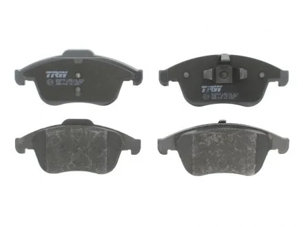 Колодки тормозные дисковые передние, RENAULT Clio, Megane, Scenic, 08- TRW GDB1790