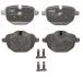 Колодки тормозные дисковые задние, BMW 5 (F10/F11), X3 (F25), X4 (F26), Z4 (E89), 09- GDB1840