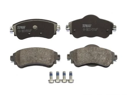 Колодки тормозные дисковые, PEUGEOT/CITROEN, 1.2-1.6, 9HJ/9HP, 09- TRW GDB1917