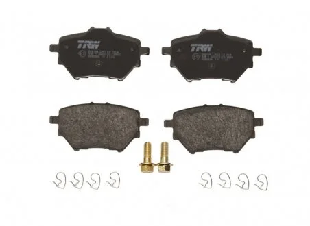 Тормозные колодки дисковые CITROEN/PEUGEOT C4/308 "R "13>> TRW GDB2036