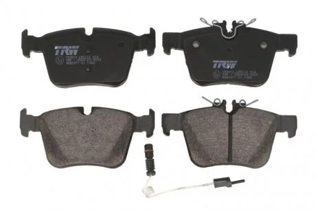 Колодки тормозные дисковые задние, MB C (W205), 13- TRW GDB2071