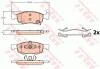 Тормозные колодки дисковые OPEL Corsa E "F "14>> GDB2099