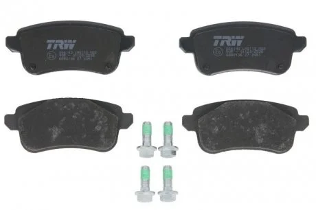 Тормозные колодки дисковые RENAULT Espase/Megane "R "15>> TRW GDB2136