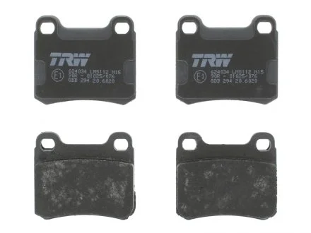 Колодка торм. диск. MB 190 (W201) задн. TRW GDB294
