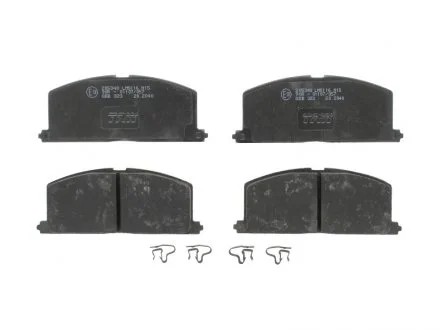 Тормозные колодки дисковые TOYOTA Camry/Carina II/Celica/Celica (Nato)/Corolla/Corolla (Nato)/Coroll TRW GDB323