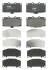 Колодки тормозные дисковые, SUBARU 300 ZX/Forester/Impreza, 2.0-3.0, 90-07 GDB3307