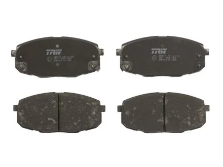 Колодки тормозные дисковые передние, HYUNDAI i30, KIA Cerato/Carens, 07- TRW GDB3342