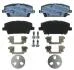 Колодка торм. диск. HONDA CIVIC, передн. (пр-во TRW) GDB3407