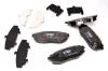 Колодки тормозные дисковые задние Subaru Tribeca 05-/Forester 12-/Legacy 3.0 03- (GDB3442) TRW
