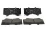 Колодки гальмові дискові передні, LEXUS LX; TOYOTA Land Cruiser 200, Sequoia 00- GDB3524