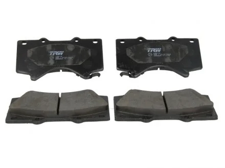Колодки тормозные дисковые передние, LEXUS LX; TOYOTA Land Cruiser 200, Sequoia 00- TRW GDB3524