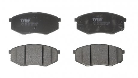 Колодки тормозные дисковые, HYUNDAI/KIA, 1.4-1.6, D4FB, 10- TRW GDB3553 (фото 1)