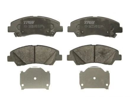 Тормозные колодки дисковые HYUNDAI/SUZUKI I10/SX4/Vitara "F "13>> TRW GDB3618