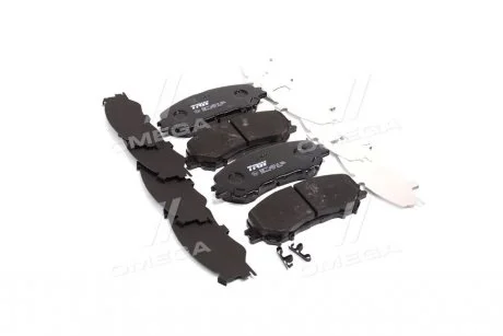 Тормозные колодки дисковые NISSAN/RENAULT Qashqai/X-Trail/Kadjar "F "13>> TRW GDB3622