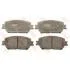 Тормозные колодки дисковые TOYOTA Camry(V30) &quot;F &quot;01-06 TRW GDB3628 (фото 1)